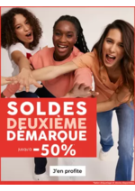 Prospectus CCV : Soldes Deuxième Démarque Jusqu'à -50%
