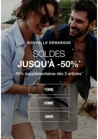 Prospectus IKKS Hommes ECOLE VALENTIN : SOLDES jusqu'à -50 %