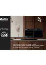 Prospectus Boulanger : OFFRE ASKO : jusqu'à 300€ remboursés !