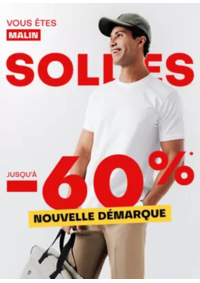 Prospectus Jules PARIS 12 - Rue Du Fg St Antoine : Soldes Nouvelle démarque jusqu'à -60%