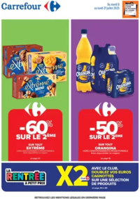 Prospectus Carrefour ECULLY : -50% SUR LE 2ÈME SUR TOUT EXTRËME