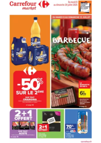 Prospectus Carrefour Market ANSE : -50% SUR LE 2ÈME
