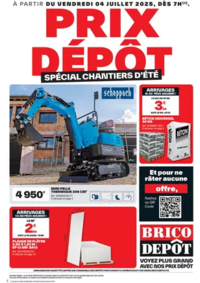 Prospectus Brico Dépôt VAIRES : Spécial chantiers d'été !