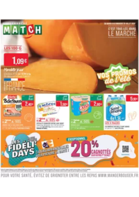 Prospectus Supermarchés Match Friant - Amiens : VOS PROMOS de l'été