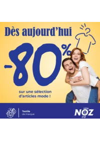Prospectus NOZ Castres : SOLDES Textile de marques