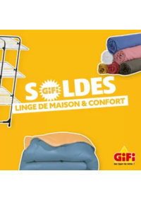 Prospectus Gifi SARREBOURG : Découvrez notre sélection soldée de linge de maison et accessoires pour un cocon parfait chez vous !