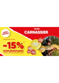 Prospectus Pacific Pêche LE MANS - LA CHAPELLE ST AUBIN : Soldes été 2025 : jusqu’à -70 % sur le matériel de pêche mer, carpe, carnassier, coup et plus encore