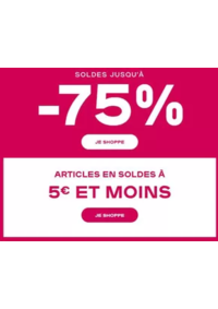 Prospectus Claire's TAVERNY : SOLDES jusqu'à -75 %