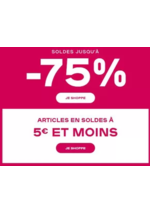 Prospectus claire's : SOLDES jusqu'à -75 %