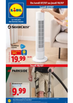 Prospectus Lidl : Equipements pour voiture, bricolage, mode, maison... et bien plus en supermarché Lidl !