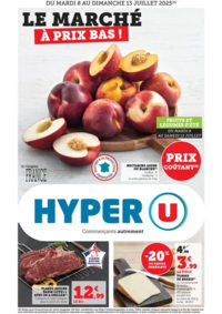 Prospectus Hyper U SAINT JUNIEN : Le marché à prix bas!