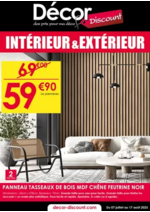 Prospectus Décor Discount : INTÉRIEUR & EXTÉRIEUR