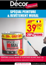 Prospectus Décor Discount : SPÉCIAL PEINTURE & REVÊTEMENT MURAL
