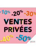 Prospectus Trésor Bijoux : Ventes Privees