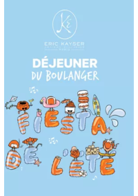 Prospectus Eric Kayser SAINT GERMAIN EN LAYE : Nouvelle Menu