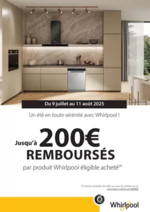 Prospectus Copra : WHIRLPOOL vous rembourse jusqu'à 200€