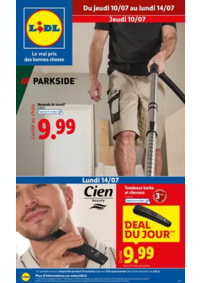 Prospectus Lidl ASNIERES SUR SEINE 85 rue des Mourinoux : Profitez de la vente Parkside chez Lidl, des outils à prix malins pour les bricoleurs !