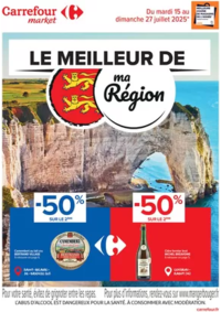 Prospectus Carrefour Market THUMERIES : LE MEILLEUR DE MA REGION NORMANDIE