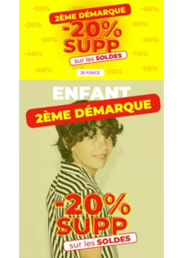Prospectus Dégriff'Stock SORGUES : Deuxième démarque soldes Jusqu'à -20%