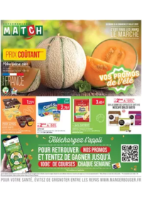 Prospectus Supermarchés Match Maubeuge : VOS PROMOS de l'été