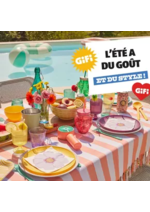 Prospectus Gifi : Bonne humeur, couleurs et saveurs d’été s'invitent à votre table !