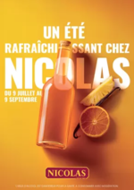 Prospectus Nicolas : A REFRESHING SUMMER