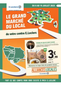 Prospectus E.Leclerc LE CHATELET EN BRIE : LE GRAND MARCHE DU LOCAL - ALLIANCES LOCALES