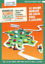 Prospectus E.Leclerc : Alliances locales