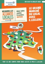 Prospectus E.Leclerc : Alliances locales