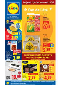 Prospectus Lidl MONTEREAU FAULT YONNE : Profitez d'une sélection de produits Lidl pour des repas ensoleillés à prix minis !