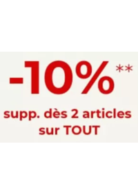 Prospectus Caroll - BHV Rivoli : -10% dès 2 articles sur TOUT