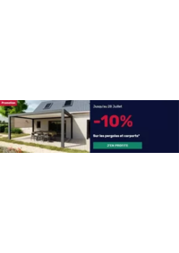 Prospectus K par K BORDEAUX - VILLENAVE-D'ORNON : -10% de remise sur les pergolas et les carports