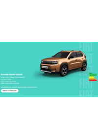 Prospectus Fiat LA TESTE : Grande Panda Hybrid