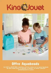 Prospectus KING JOUET CHATILLON EN MICHAILLE : Offre Aquabeads