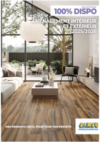 Prospectus Samse matériaux ST CLAIR LES ANNONAY : 100 dispo 2025 SAMSE