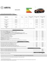 Prospectus Nissan BRUAY LA BUISSIERE : Nissan ARIYA