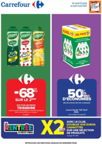 Prospectus Carrefour MONDEVILLE : LA RENTRÉE A PETIT PRIX X2