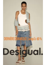 Prospectus Desigual : DERNIÈRE DÉMARQUE | Jusqu’à -60 %