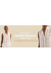 Prospectus Sud express ILE DE SAINT DENIS : Jusqu'à -60% -10% supplémentaire dès deux articles soldés achetés, et -20% dès 3 articles soldés ach