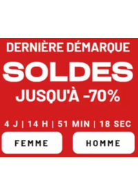Prospectus bizzbee Claye Souilly : DERNIÈRE DÉMARQUE SOLDES JUSQU'À -70%