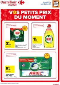 Prospectus Carrefour Market SECLIN : LES PETITS PRIX DU MOMENT !