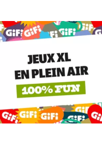 Prospectus Gifi CAEN - IFS : Mission plein air : rires, jeu et bêtises garanties !