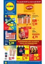 Prospectus  : Laissez-vous emporter par les saveurs de l'Espagne avec la gamme Sol & Mar chez Lidl !