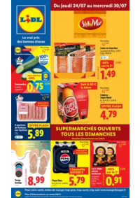 Prospectus Lidl TAIN L'HERMITAGE : Laissez-vous emporter par les saveurs de l'Espagne avec la gamme Sol & Mar chez Lidl !