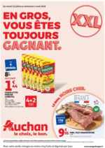 Prospectus Auchan : En gros, vous êtes toujours gagnant