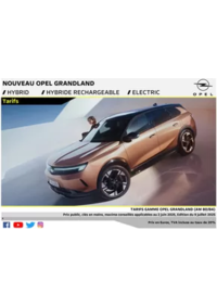 Prospectus Distributeur OPEL SARL ARIEGE DIFFUSION AUTOMOBILE PAMIERS : Opel Nouveau Grandland