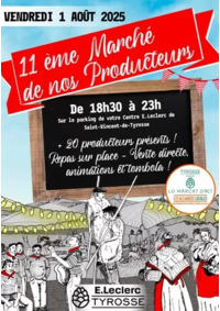Prospectus E.Leclerc ST VINCENT DE TYROSSE : MARCHE DE NOS PRODUCTEURS