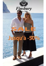 Prospectus Finsbury : SOLDES jusqu'à -50 %