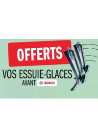 Prospectus Carglass CHATEAUBERNARD : Vos balais d'essuie-glaces avant Bosch OFFERTS