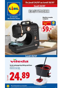 Prospectus Lidl JAUX VENETTE : Profitez des ventes Lidl et découvrez des produits sport, pour la cuisine et la maison !
